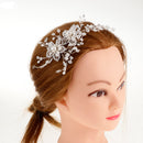 Wedding Headband Silver Bride Headpiece Pearl Bridal Hair Accessories Party Prom Hairband