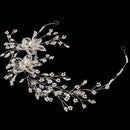 Wedding Headband Silver Bride Headpiece Pearl Bridal Hair Accessories Party Prom Hairband