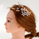 Bride Wedding Vine Headband Pearl Hairband Bridal Hair Accessory for Women