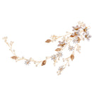 Bride Wedding Vine Headband Pearl Hairband Bridal Hair Accessory for Women