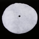 Snowy White Plush Tree Skirt 24 inch Xmas Holiday Tree Ornaments Base Floor Mat Cover Party Decor