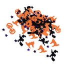 Halloween Metalic Confetti Table Sprinkles - Witch Pumpkin Star Style Party Decoration