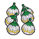 6pcs Hot Air Balloon Embroidery Patch Clothes Applique Sticker DIY Decor