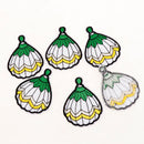 6pcs Hot Air Balloon Embroidery Patch Clothes Applique Sticker DIY Decor