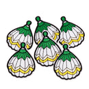 6pcs Hot Air Balloon Embroidery Patch Clothes Applique Sticker DIY Decor