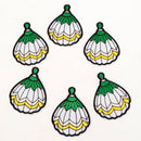 6pcs Hot Air Balloon Embroidery Patch Clothes Applique Sticker DIY Decor