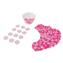Pack of 24 Fashion Rose Red Vine Cupcake Decor Set Cake Topper Wrapper Wedding Birthday Party Decoration