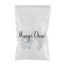 Pack of 24 Cute Baby Carriage Pacifier Design Paper Cupcake Topper & Cake Wrapper Decor Set