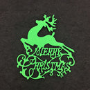 Christmas Elk Metal Cutting Dies Stencil For Scrapbooking DIY Card Making