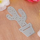 Metal Cutting Dies Kid Intelligent Flower Embossing DIY Mold Template Cactus