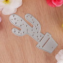Metal Cutting Dies Kid Intelligent Flower Embossing DIY Mold Template Cactus