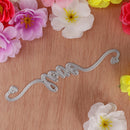 Children Metal Cutting Dies Stencil For Scrapbooking DIY Card Making "Love"