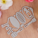 Metal Cutting Dies Stencil For Scrapbooking DIY Card Making Picnic Set Kit