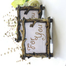 Vintage Picture Frame For Photo Memo Name Table Place Number Card Holder In Wedding Party