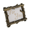 Vintage Picture Frame For Photo Memo Name Table Place Number Card Holder In Wedding Party