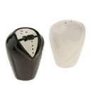 Bride And Groom Tuxedo Salt And Pepper Shakers Set Wedding Christmas Favor