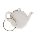 Tea Pot Key Ring Tape Measure Keychain Wedding Party Gift Favors