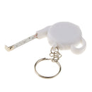Tea Pot Key Ring Tape Measure Keychain Wedding Party Gift Favors