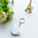 Tea Pot Key Ring Tape Measure Keychain Wedding Party Gift Favors