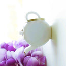 Tea Pot Key Ring Tape Measure Keychain Wedding Party Gift Favors
