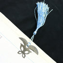 Vintage Love Heart Tassel Fringed Bookmarks Metal Bookmarks Gift Favor