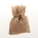 12pcs Rustic Hessian Jewelry Pouch Drawstring Gift Bag Wedding Gift Favor