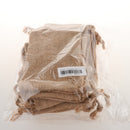 Pack of 12 Drawstring Burlap Bags Love is Sweet Printed Snacks Jewelry Jute Pouches Wedding Favours