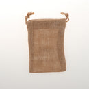 Pack of 12 Drawstring Burlap Bags Love is Sweet Printed Snacks Jewelry Jute Pouches Wedding Favours