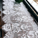 Lace Flower Table Runner Tablecloth Table Centerpiece Wedding Party Decor