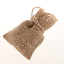 Pack of 12 Burlap Bags Heart Printed Snacks Jewelry Jute Pouches Wedding Favours