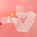 Fashion Flower Tulle Headband Wrap Scarf Ties Woman Bridal Lace Hair Accessories