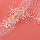 Wedding Bridal Veil Crystal Flower Headband Headpiece Hairband Hair Costume