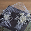 Wedding Bridal Veil Crystal Flower Headband Headpiece Hairband Hair Costume