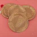 8pcs Vintage Kraft Paper Plates Birthday Party Baby Shower Tableware DIY 9"