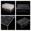 24 Holes Clear Acrylic Cake Popper and Pusher Holder Display Stand