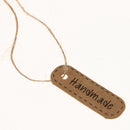 100pcs Handmade Vintage Kraft Paper Hanging Gift Tag Labels Christmas Party