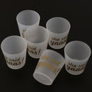 6pcs She Said Yaaas Drinking Cups Bridal Shower Bachelorette Party Accessory