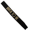 Bride To Be Satin Sash Bridal Shower Bachelorette Party Sash Accessories