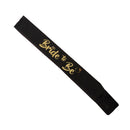 Bride To Be Satin Sash Bridal Shower Hen Party Sash Accessories Black Gold