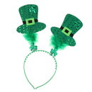 Irish Hat Shamrock Headband Hoop Hat Headdress Fancy Dress Costume Accessory