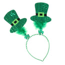 Irish Hat Shamrock Headband Hoop Hat Headdress Fancy Dress Costume Accessory