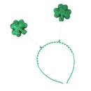 St Patricks Day Glitter Shamrock Headband Leprechaun Costume Accessories
