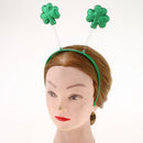 St Patricks Day Glitter Shamrock Headband Leprechaun Costume Accessories