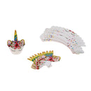 12 Set Unicorn Paper Cupcake Wrapper Bake Cup Liner Muffin Party Decor
