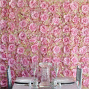 Artificial Silk Flower Wall Panels Backdrop Home Shop Wedding Venue Decor
