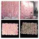 Artificial Silk Flower Wall Panels Backdrop Home Shop Wedding Venue Decor