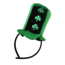 Happy St Patricks Day Shamrock Hat Hair Hoop Hair Band Fun Party Accessories
