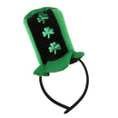 Happy St Patricks Day Shamrock Hat Hair Hoop Hair Band Fun Party Accessories