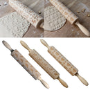 Love Heart Wooden Embossed Rolling Pin Baking Wedding Valentine's Day Favor
