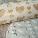 Love Heart Wooden Embossed Rolling Pin Baking Wedding Valentine's Day Favor